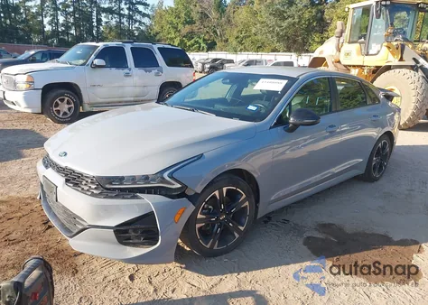 2021 Kia K5 Gt-Line z USA, uszkodzony, nr VIN 5XXG64J24MG078452